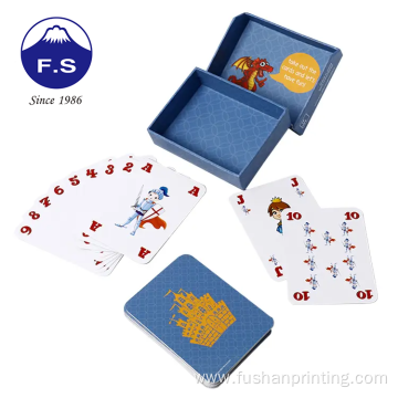 CMYK Printing Art Paper Custom Poker Paying Cards